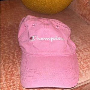 Pink champion hat